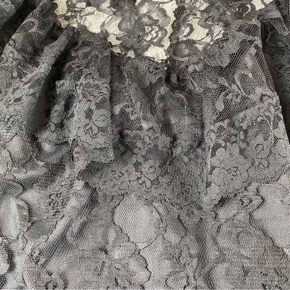 Vintage Frederick’s of Hollywood High Neck Lace Gothic Top EUC - Picture 9 of 13